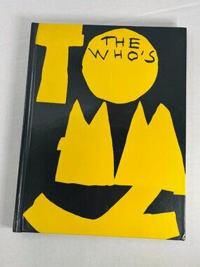 The Who's Tommy Broadway Musical 1993 Pantheon Books Des McAnuff HC Book & CD